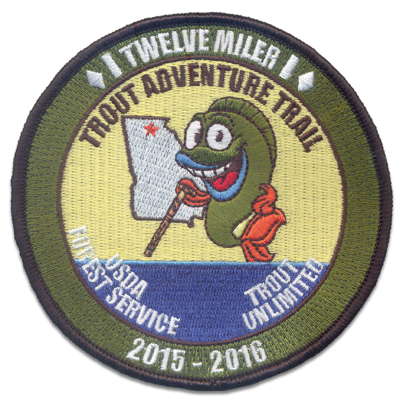 Merrowed Border Custom Patch from FactoryDirectPatches.com