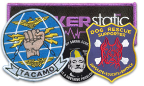 Custom Embroidered Patch from FactoryDirectPatches.com